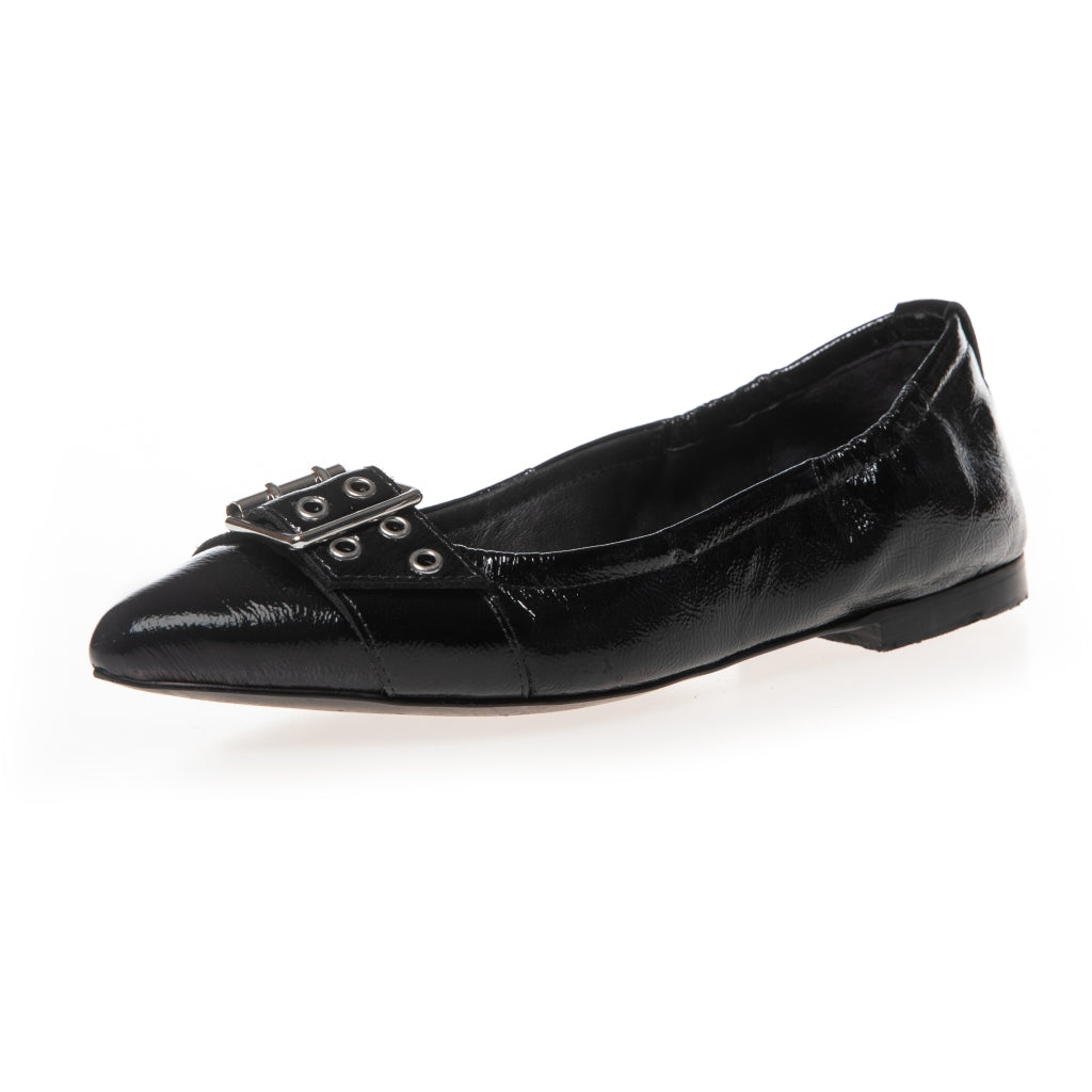 COPENHAGEN SHOES THE REASON WHY / BLK. PATENT Ballet flats 0011 BLACK PATENT