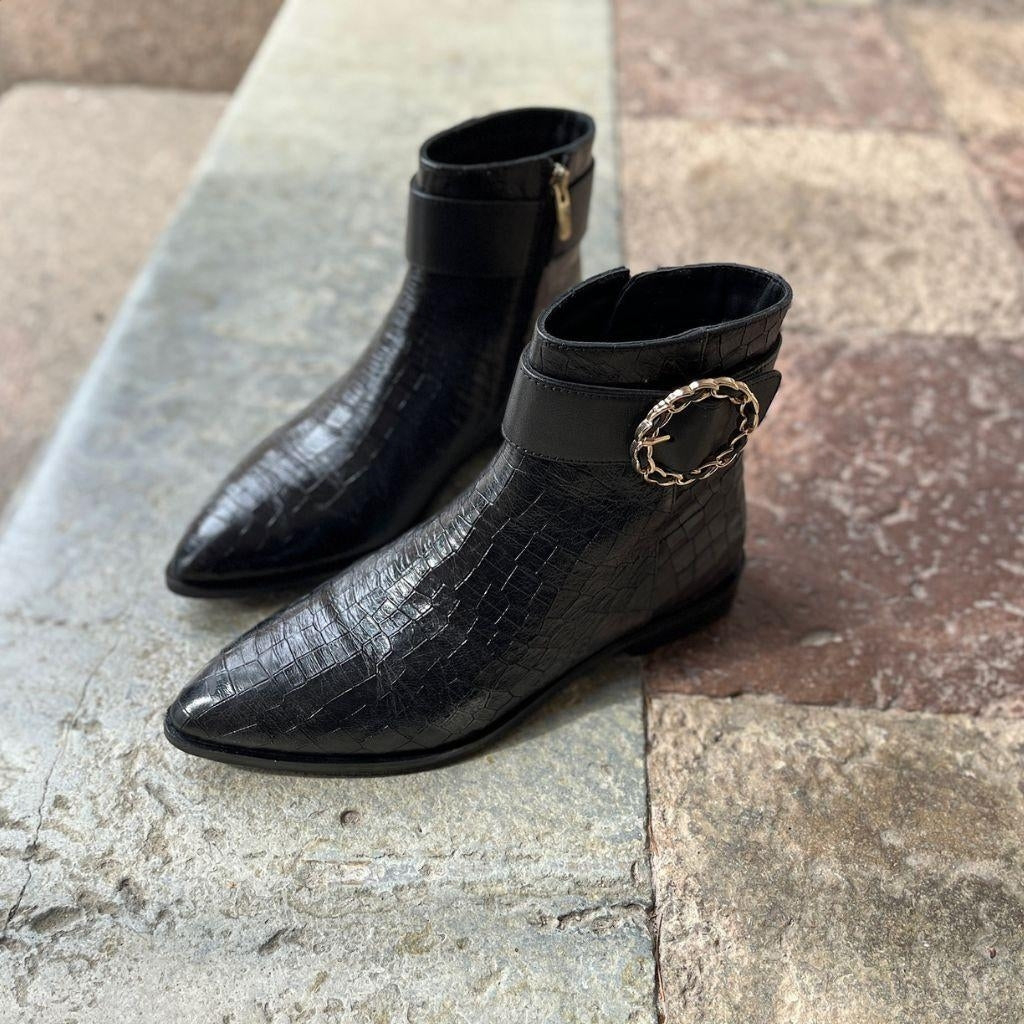 COPENHAGEN SHOES THE RICH ONE Boots 2240 BLACK CR