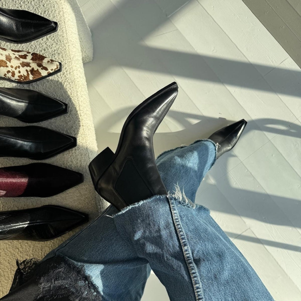 COPENHAGEN SHOES THE RIDE Boots 0001 BLACK