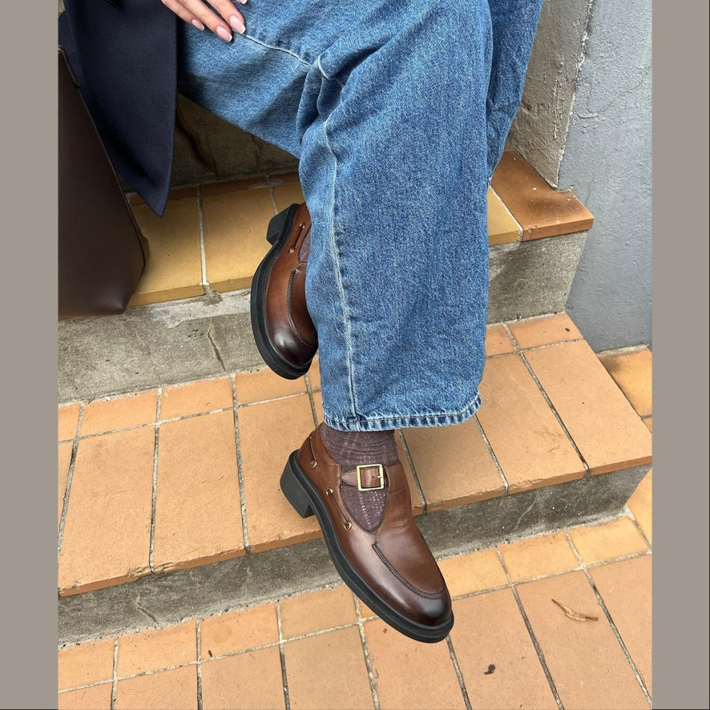 COPENHAGEN SHOES THE SOUND Shoe 0018 DK BROWN