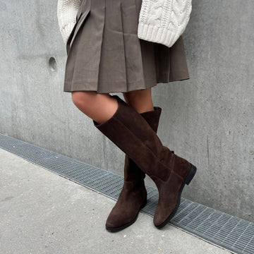 COPENHAGEN SHOES THE SPUND BOOT Long boot 0018 DK BROWN