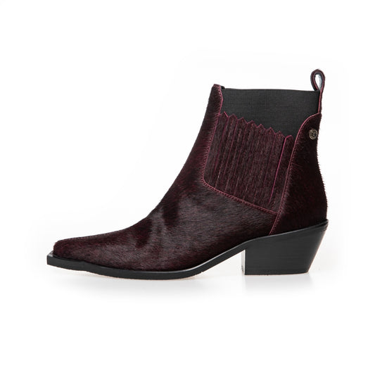COPENHAGEN SHOES THE WALKING BOOT - HAIR Boots 2222 BORDEAUX