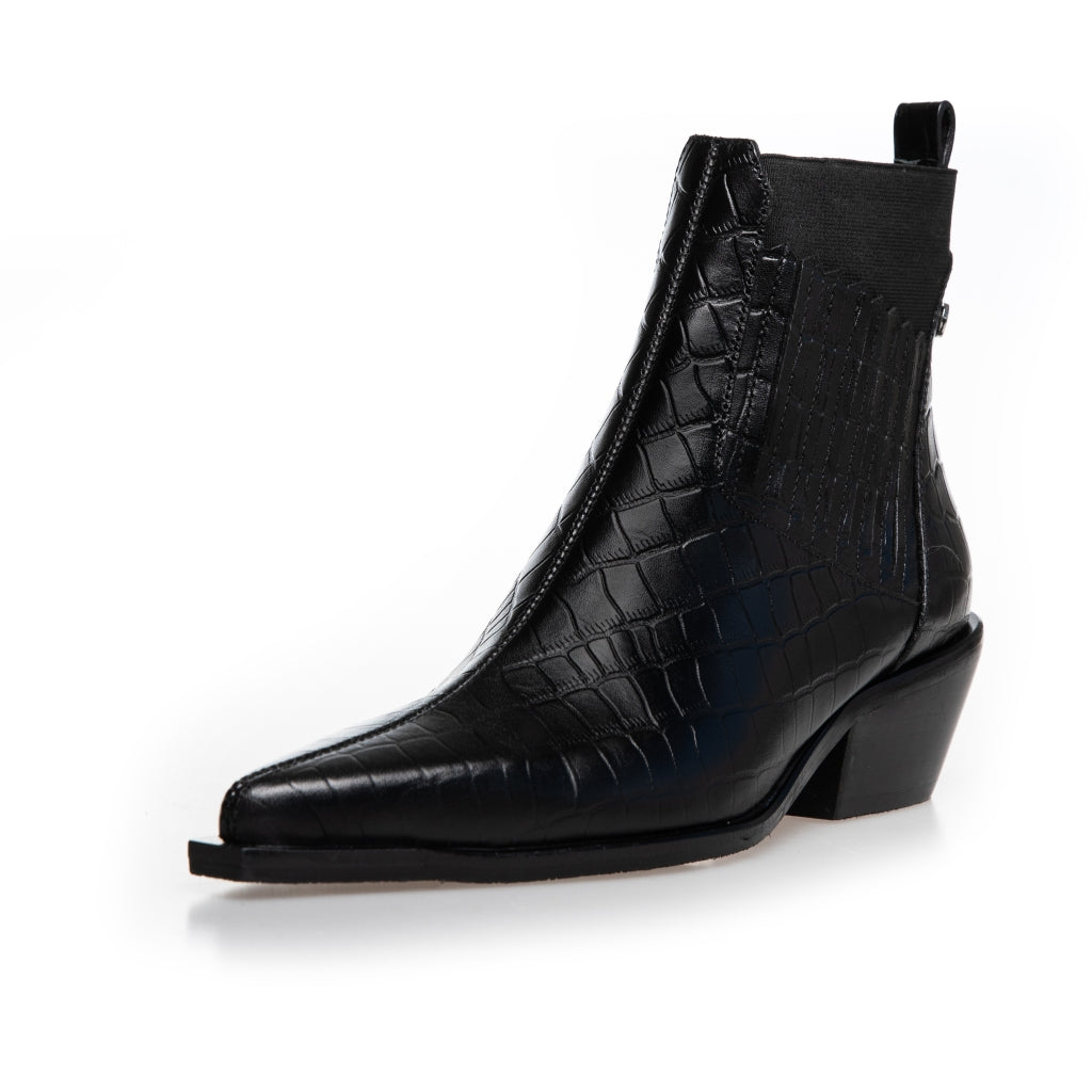 COPENHAGEN SHOES THE WALKING BOOT - LEATHER Boots 0001 BLACK