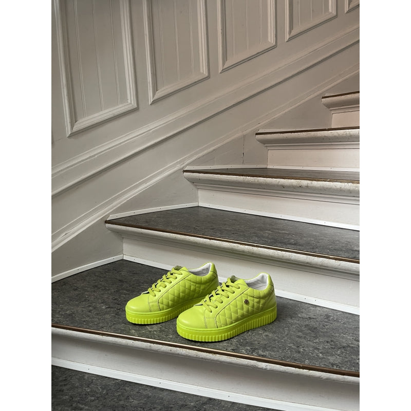 Copenhagen Shoes by Josefine Valentin TIME TO MOVE Sneakers 01 NEON GREEN