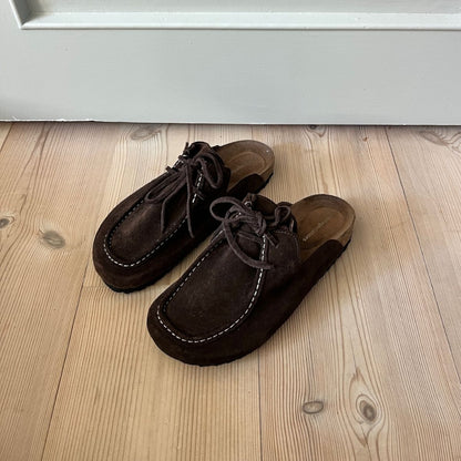 COPENHAGEN SHOES UNIQUE Mules 0018 DK BROWN
