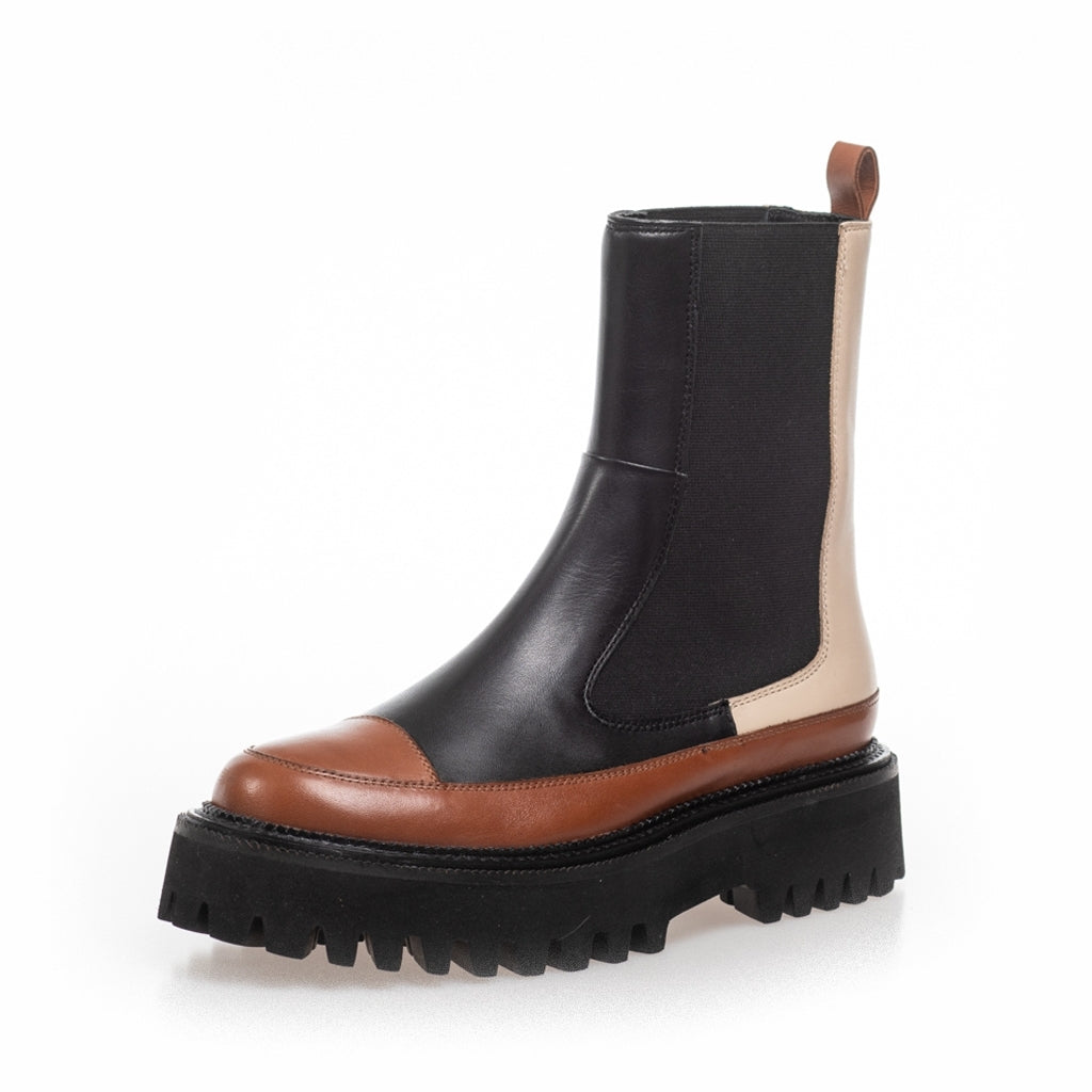 WALKING BLACK TAN Copenhagenshoes