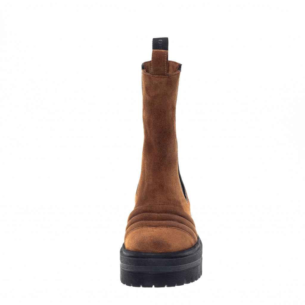 COPENHAGEN SHOES WATCH ME (SUEDE) Boots 148 Cognac suede