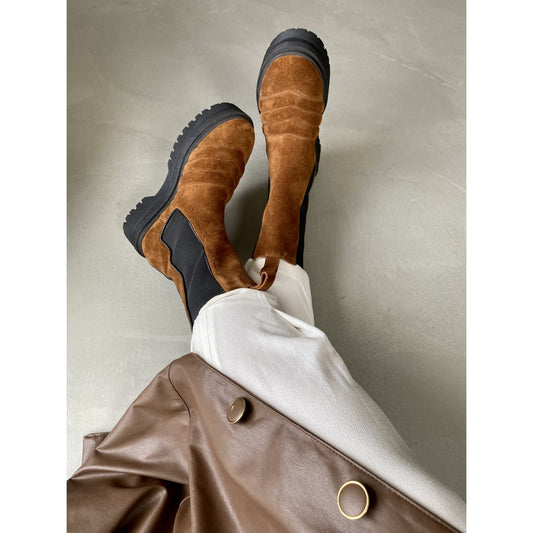 COPENHAGEN SHOES WATCH ME (SUEDE) Boots 148 Cognac suede