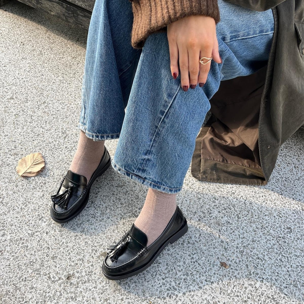 COPENHAGEN SHOES WHEN MUSIC STARTS Loafers 0037 DK. GREY