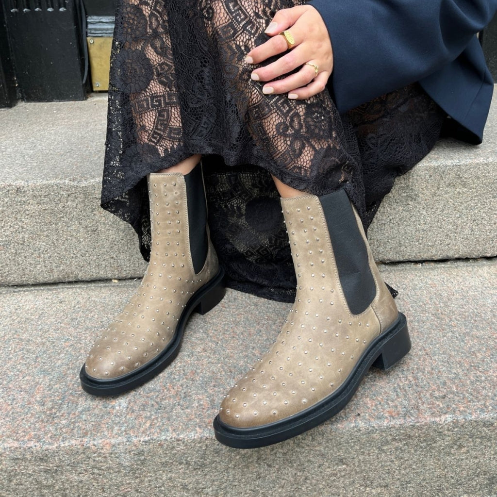 COPENHAGEN SHOES WOMEN SUPPORT WOMEN Boots 024 TABACCO (GREY)