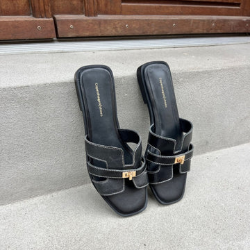 COPENHAGEN SHOES WOMEN'S WORLD Slippers 0003 BLACK