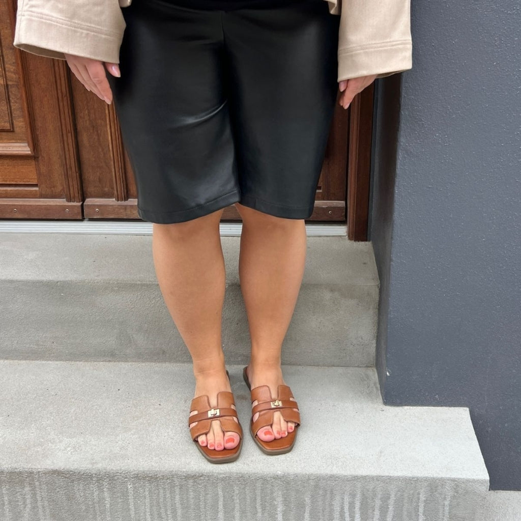 COPENHAGEN SHOES WOMEN'S WORLD Slippers 0241 COGNAC