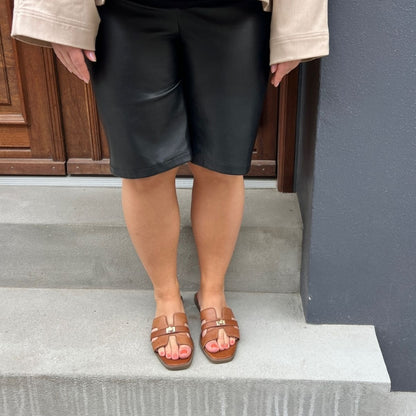 COPENHAGEN SHOES WOMEN'S WORLD Slippers 0241 COGNAC