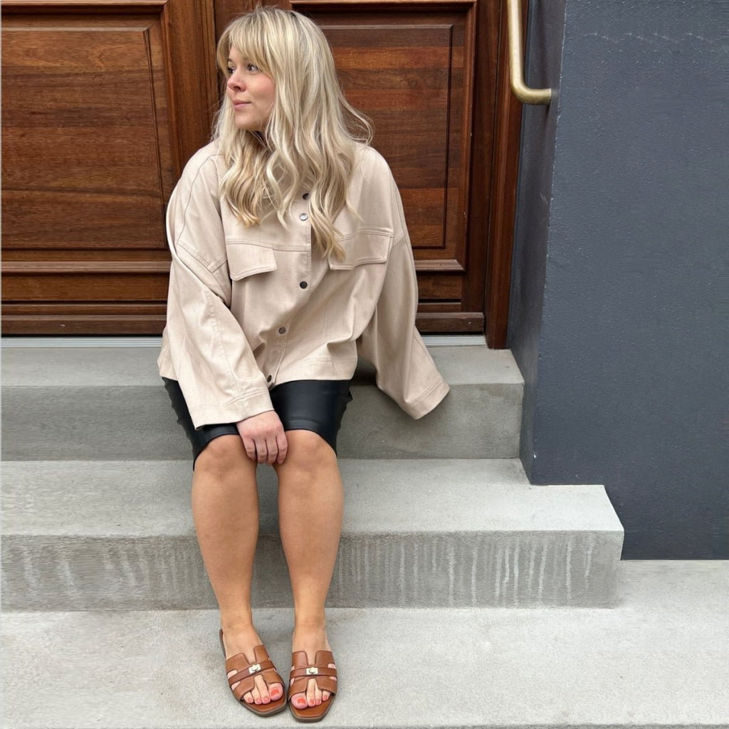 COPENHAGEN SHOES WOMEN'S WORLD Slippers 0241 COGNAC