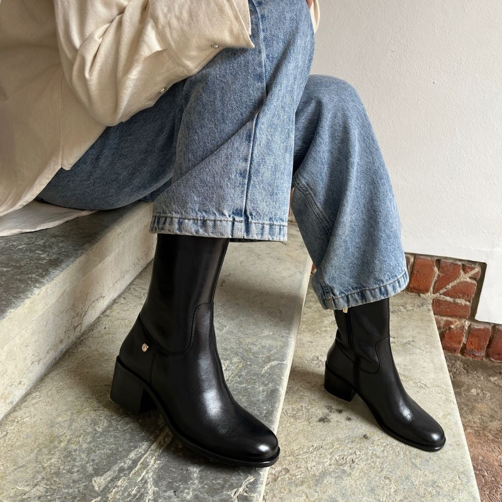 COPENHAGEN SHOES YOUR VIBE Boots 0001 BLACK