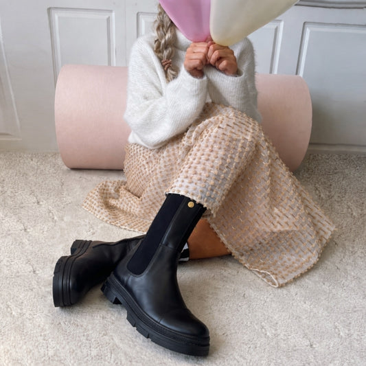 COPENHAGEN KIDS YOU AND ME GIRL Boots 0001 BLACK