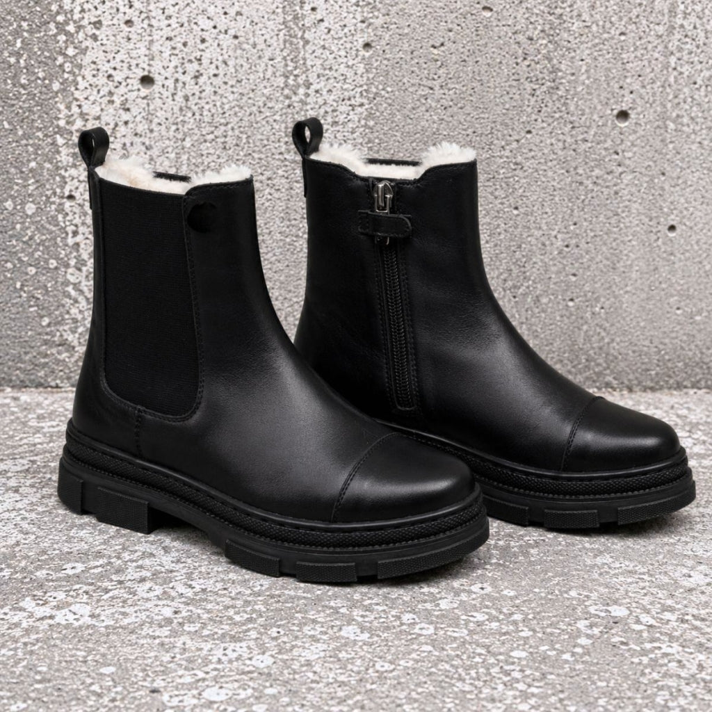COPENHAGEN KIDS YOU & ME LOW GIRLS Boots 0001 BLACK