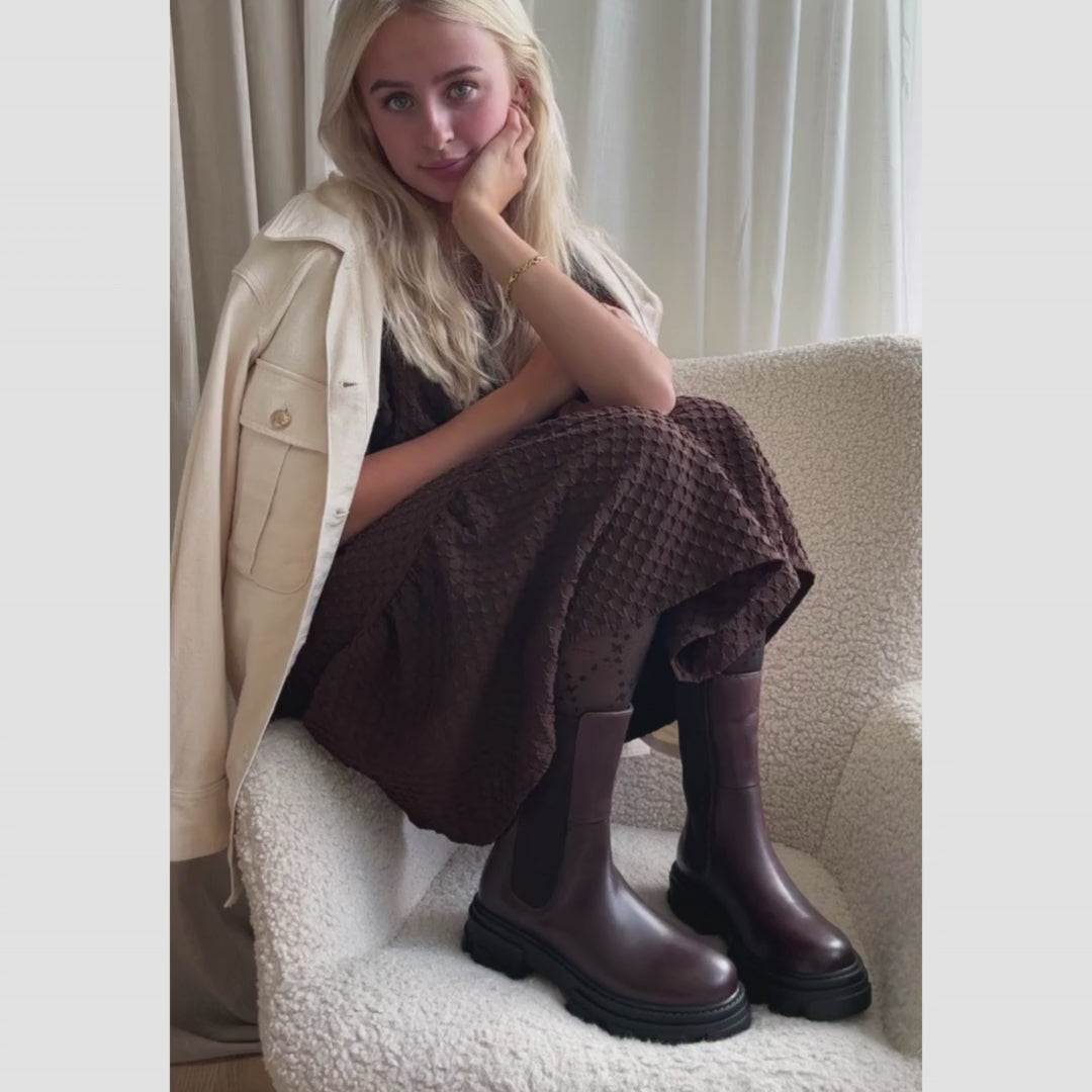 COPENHAGEN SHOES PENNY GIRL Boots 123 Dark brown (black outsole)