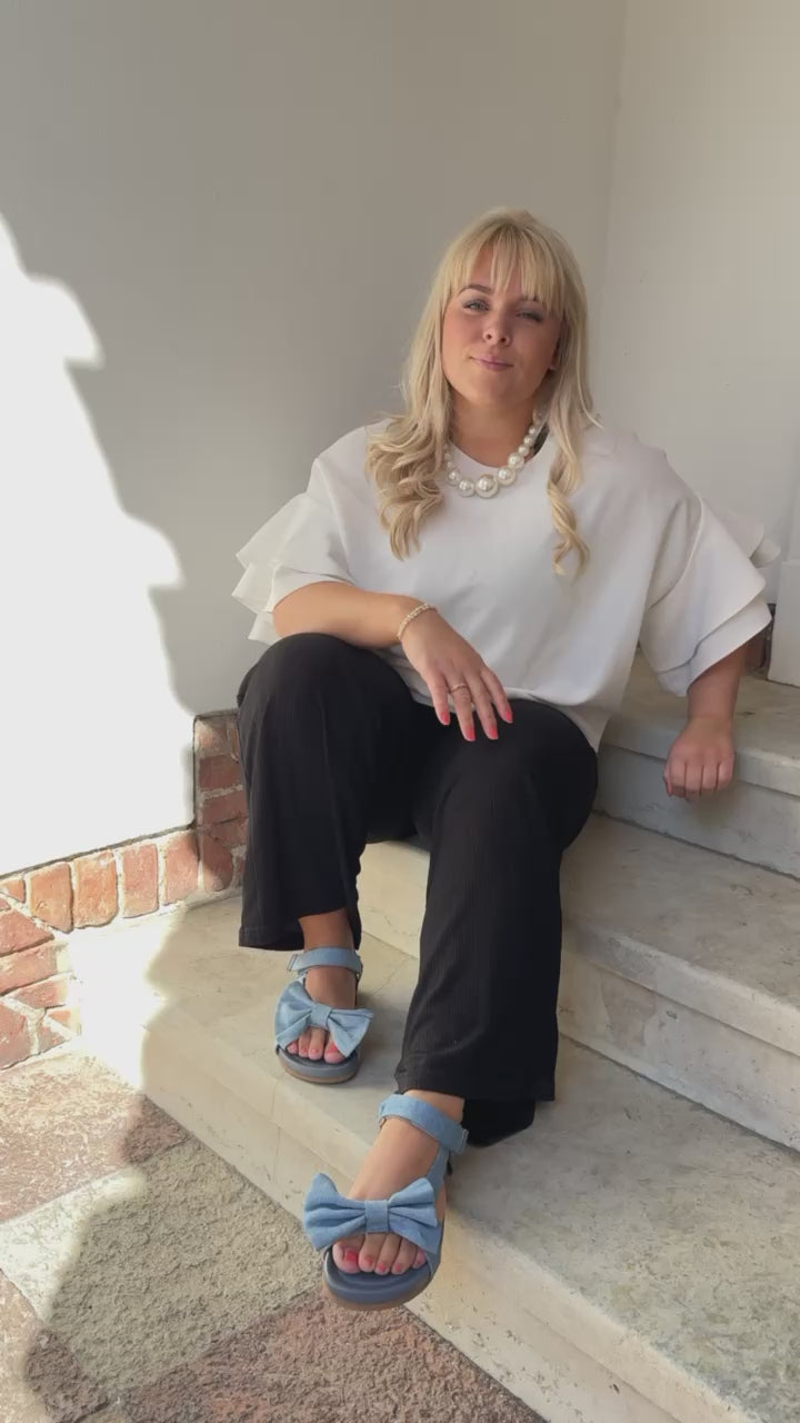 COPENHAGEN SHOES SKY AND DIAMONDS JEANS Sandals 077 Jeans blue