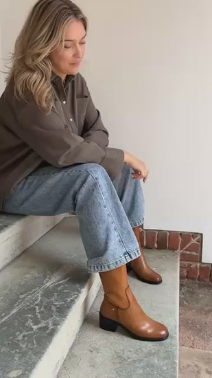 COPENHAGEN SHOES YOUR VIBE Boots 125 TAN