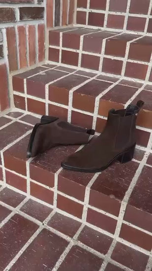 COPENHAGEN SHOES ANYONE S. Boots 0018 DK BROWN