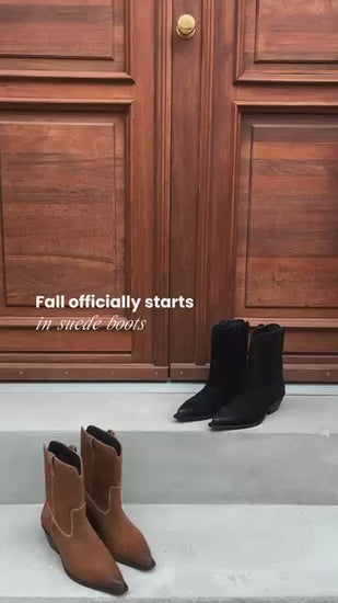 COPENHAGEN SHOES THE COUTURE WALK S. Boots 0018 DK BROWN