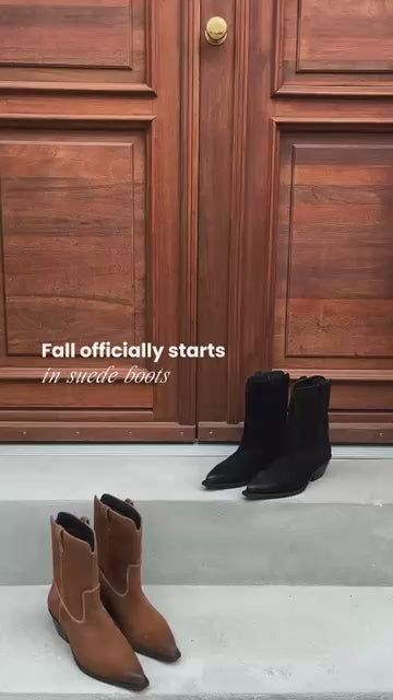 COPENHAGEN SHOES THE COUTURE WALK S. Boots 0018 DK BROWN