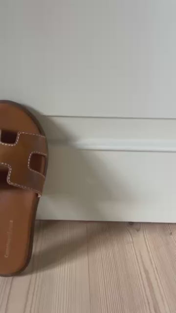 COPENHAGEN SHOES ALL FOR LOVE Slippers 0241 COGNAC