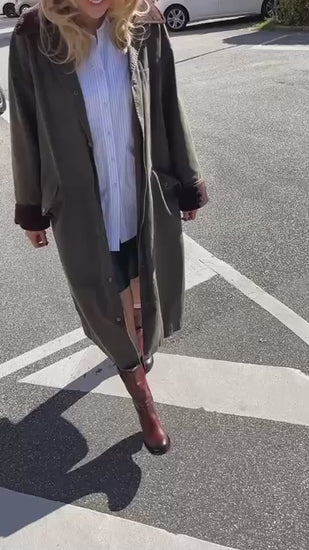 COPENHAGEN SHOES MY GOOD VIBES DK BROWN Long boot 00091 DARK BROWN (DOE)