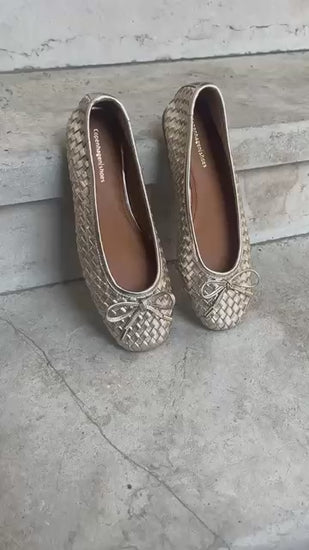 COPENHAGEN SHOES LUCIE Ballet flats 0051 GOLD
