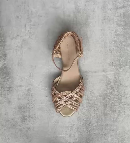 COPENHAGEN SHOES ENDLESS LOVE Sandals 125 TAN