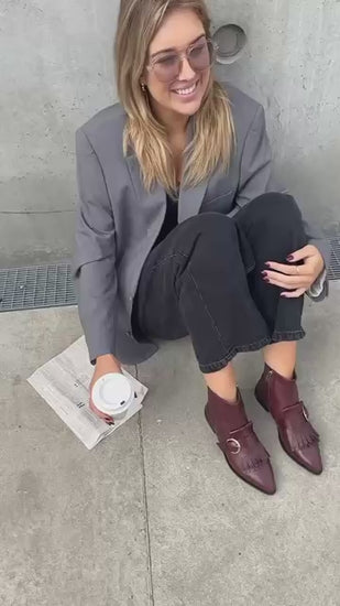 COPENHAGEN SHOES IF WHEN Boots 2222 BORDEAUX
