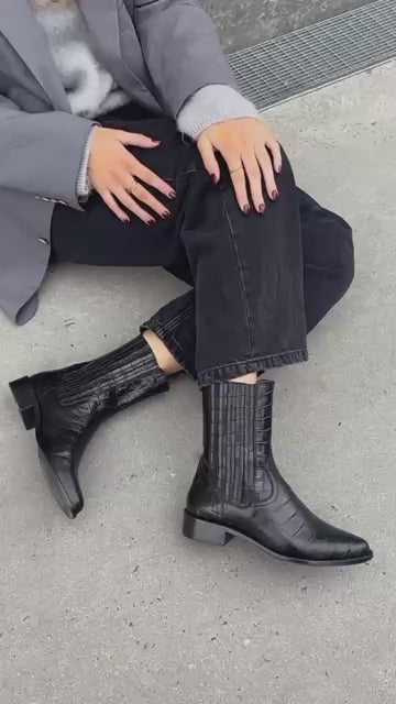 COPENHAGEN SHOES THE STATEMENT Boots 0001 BLACK