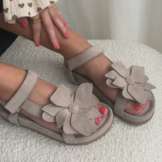 COPENHAGEN SHOES MY FLOWERS Sandals 0301 BISCUIT