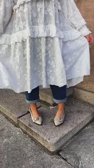 COPENHAGEN SHOES AS THE FUTURE CR Ballet flats 0002 BEIGE