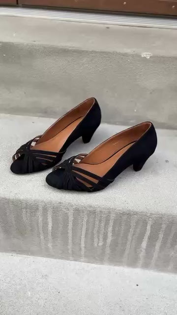 COPENHAGEN SHOES ALL I NEED SUEDE Stilettos 001 Black