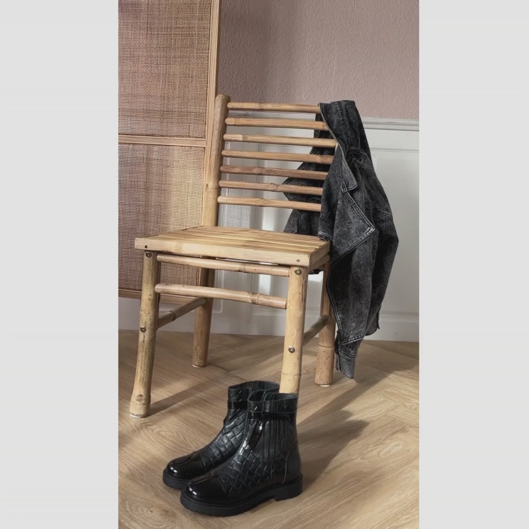 COPENHAGEN SHOES BE MY GUEST Boots 0011 BLACK PATENT
