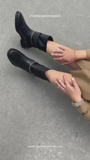 COPENHAGEN SHOES MY HEART L. Boots 0001 BLACK