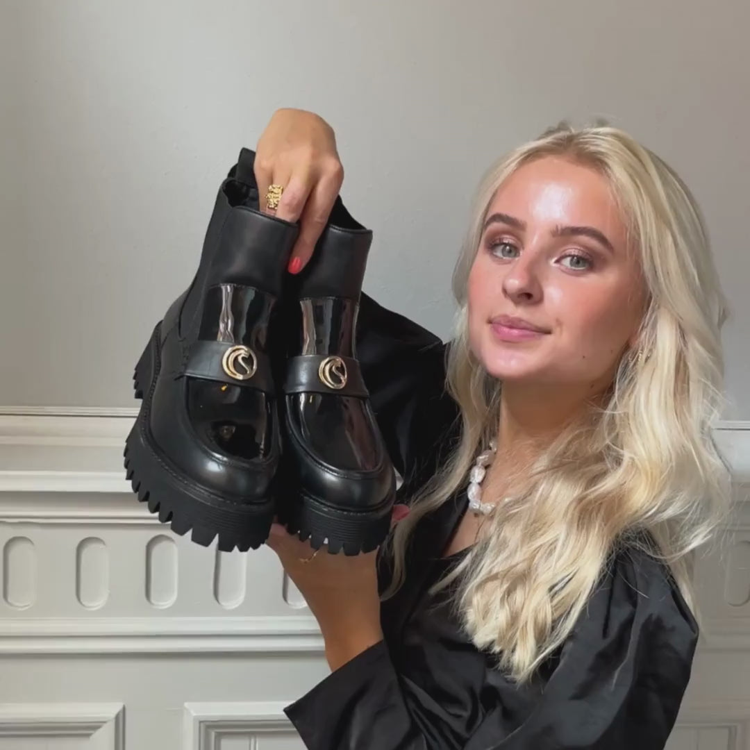 MAGIC WALK BLACK Copenhagenshoes