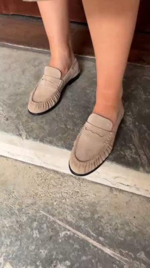 COPENHAGEN SHOES PARIS AND ME S. Loafers 0002 BEIGE