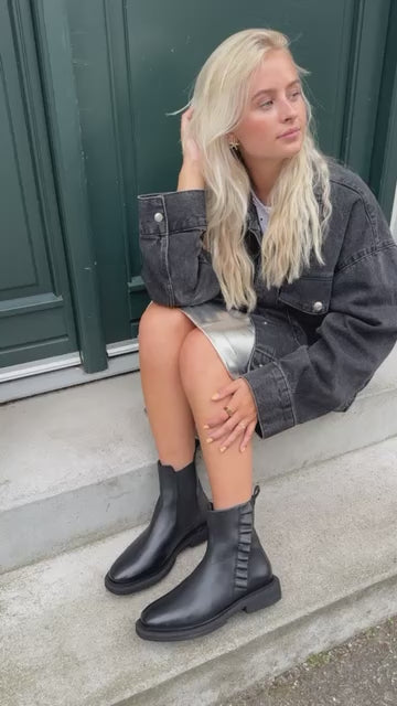COPENHAGEN SHOES THE FASHION VIBE Boots 0001 BLACK