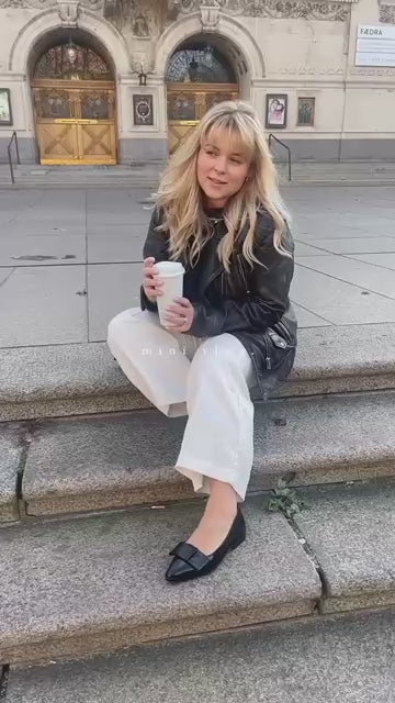 COPENHAGEN SHOES KEEP DREAMING PATENT Ballet flats 0001 BLACK