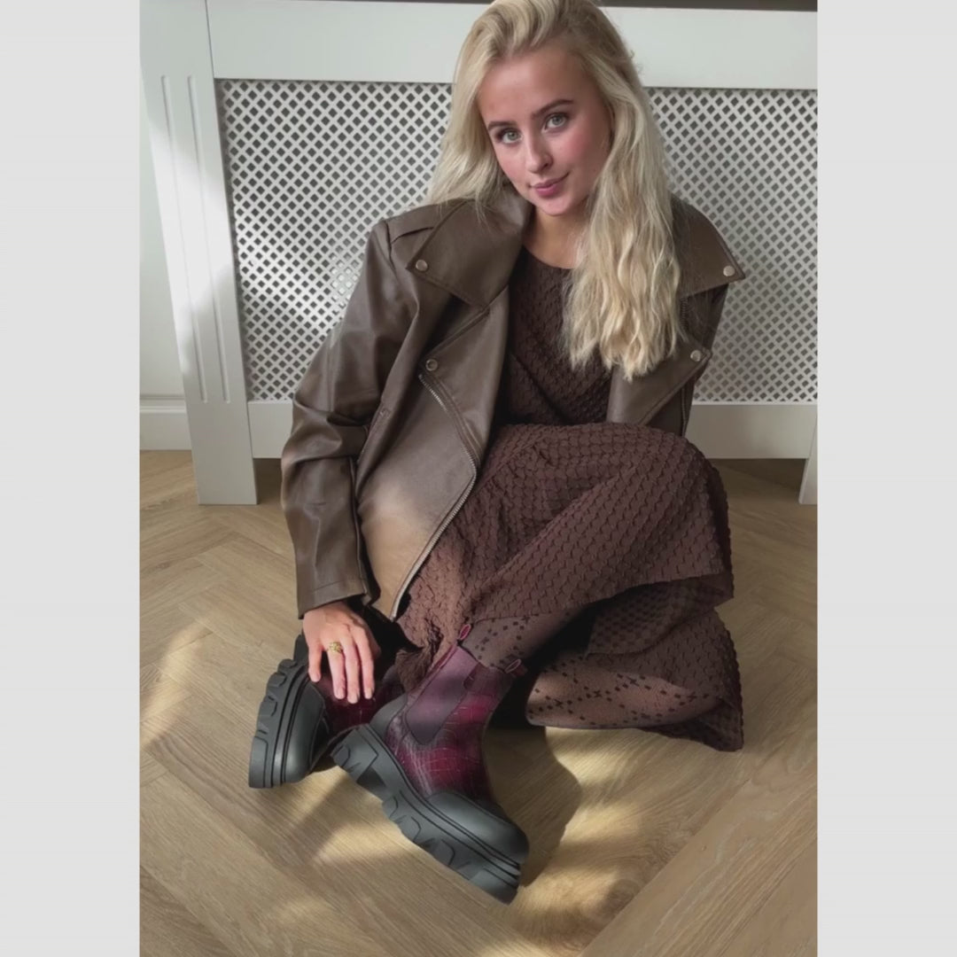 COPENHAGEN SHOES DAY BY DAY Boots 181 Bordeaux