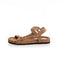 COPENHAGEN SHOES BEACH SUEDE Sandals 0091 DARK BEIGE (SAFARI)