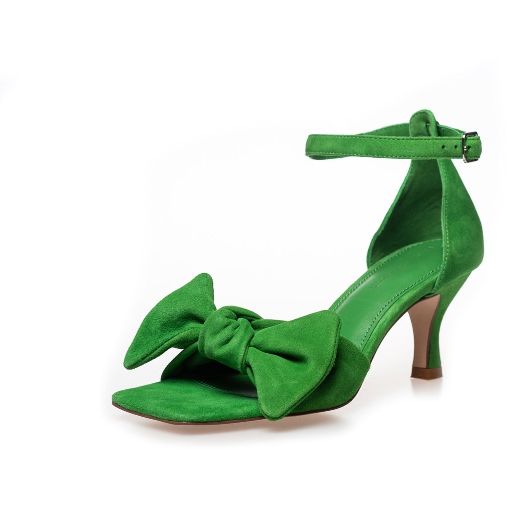 COPENHAGEN SHOES DANCING 23 SUEDE Stilettos 020 NEW GREEN (PARROT GREEN)