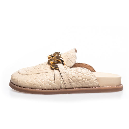 COPENHAGEN SHOES DOLLAR LIMITED EDITION Mules 0002 BEIGE