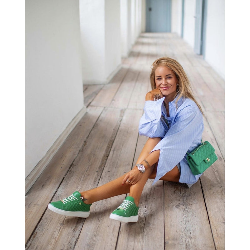 Copenhagen Shoes by Josefine Valentin Dressed 22 Copenhagenshoes by Josefine Valentin Sneakers 0027 GREEN