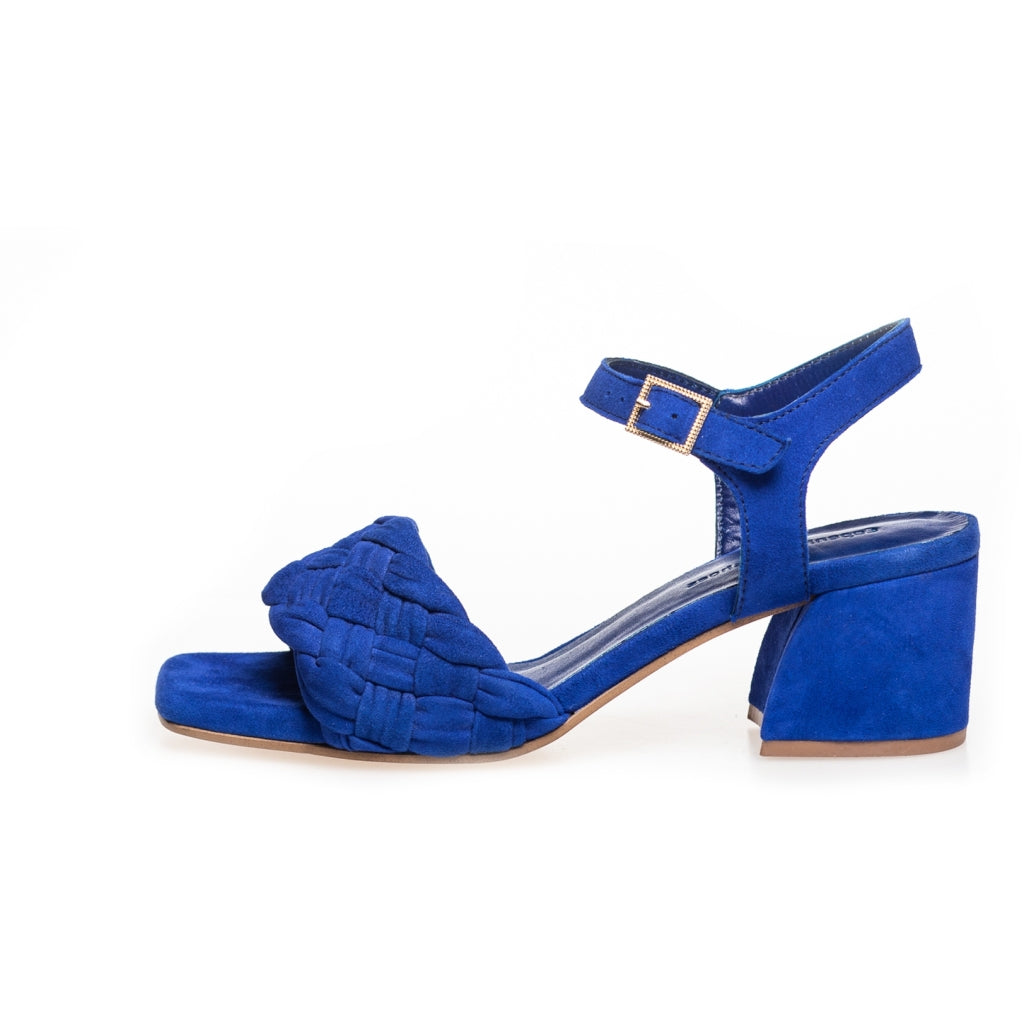 COPENHAGEN SHOES FEEL IT - SUEDE Stilettos 0410 Electric blue suede