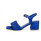 COPENHAGEN SHOES FEEL IT - SUEDE Stilettos 0410 Electric blue suede