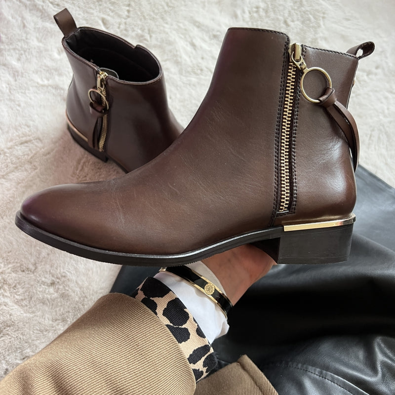 COPENHAGEN SHOES FEVER Leather 22 Boot 004 Dark brown